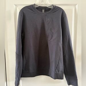 lululemon athletica Men's Crewneck Sweatshirt - Black